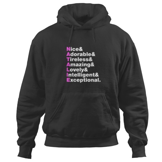 Discover Natalie Name Gift Personalized Natalie Hoodies