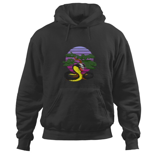 Discover It is all about balance - Cobras Kai Logo 80s Hoodies