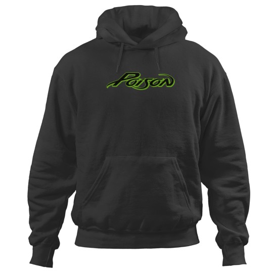 Discover Poison Solid logo Hoodies