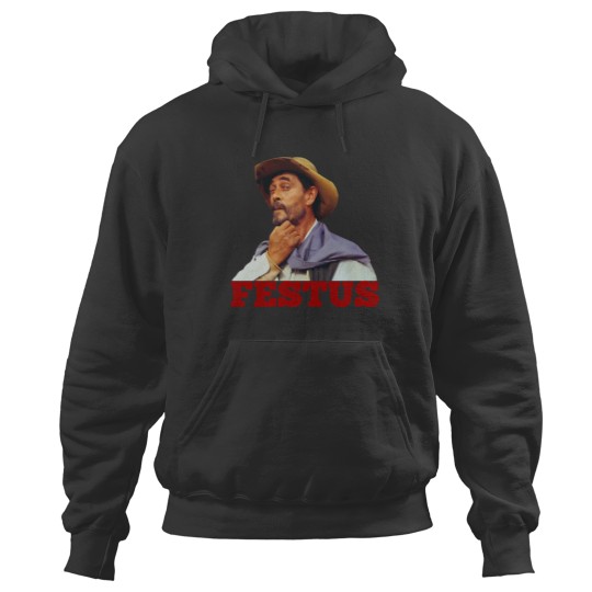 Discover Festus - Gunsmoke - 50s Tv Western Hoodies