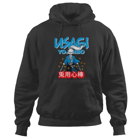 Discover Usagi Yojimbo Blue Hoodies