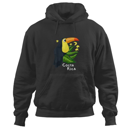 Discover Costa Rica Toucan Bird Hoodies