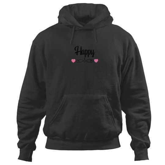 Discover Cute Confident Women and Girls Happy Design Sticker Hoodies
