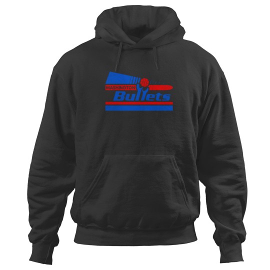Discover Defunct Washington Bullets Pennant 80s Pennant Hoodies