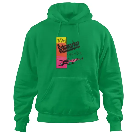 Discover TEAM SCHUMACHER Vintage RC Racing Buggy 80s 90s TOP CAT PRO COUGAR Hoodies