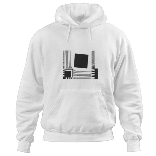 Discover Abstract geometric Test Pattern design Hoodies