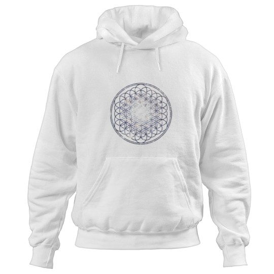 Discover Flower Of Life - Sacred Geometry Star Cluster Hoodies