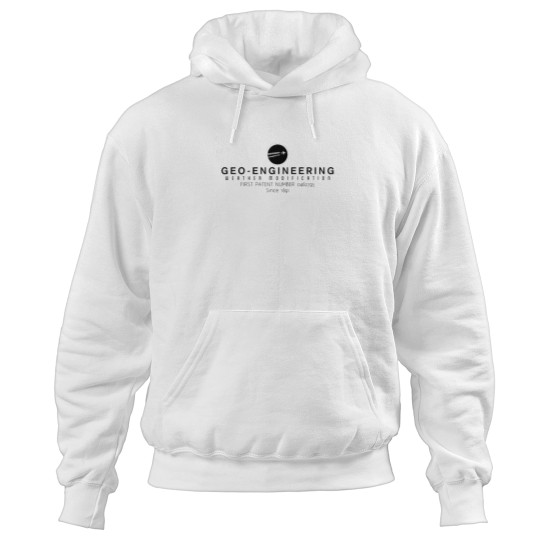 Discover geo-engineering, WEATHER MODIFICATION, PATENTED SINCE 1891 Premium Hoodies