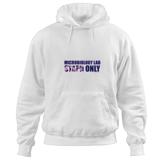 Discover Microbiology Lab - Staph Only (Blue  Pink) Hoodies
