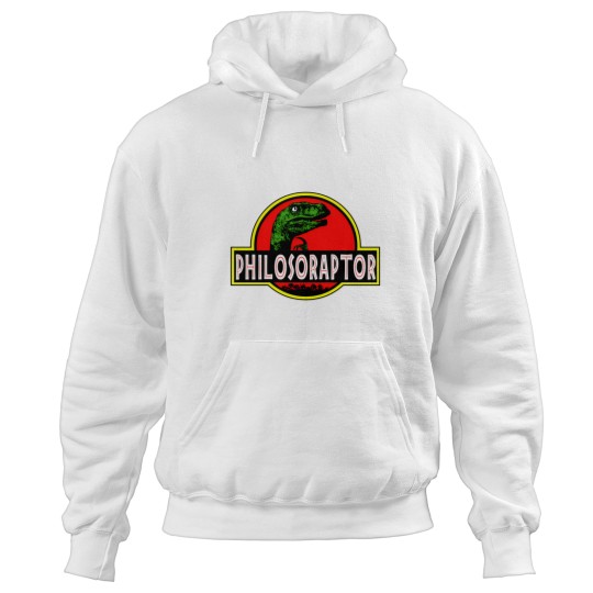 Discover Philosoraptor Meme Funny Velociraptor Dinosaur Corgi Hoodies