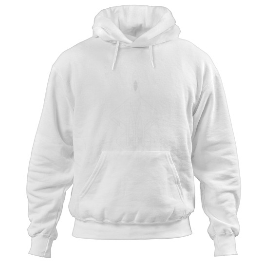 Discover Northrop YF-23 Black Widow II Blueprint Hoodies
