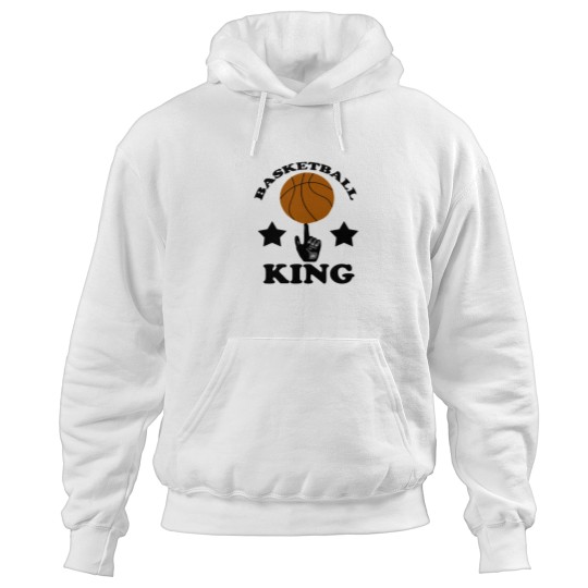 Discover Basketball King Hoodies