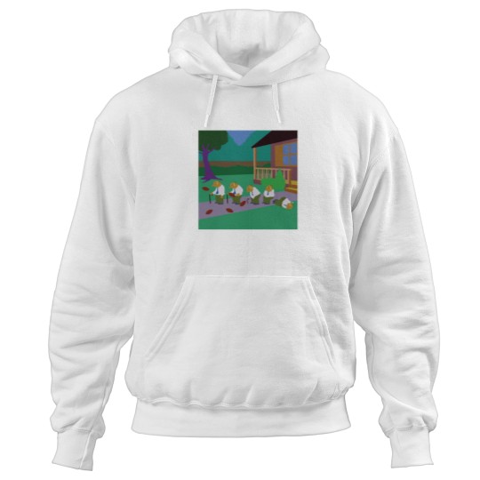 Discover Simplified Simpsonss - Football in the groin classique Hoodies