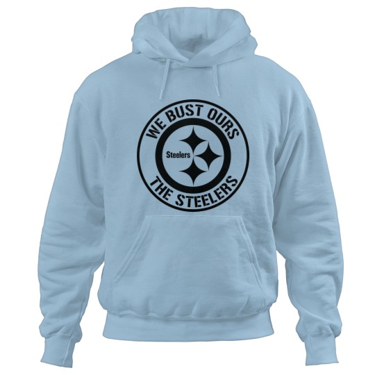 Discover we bust ours team saying transparent Hoodies