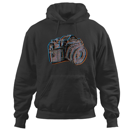 Discover Classic Canon A1 Vintage Camera Artwork - Canon Camera - Hoodies