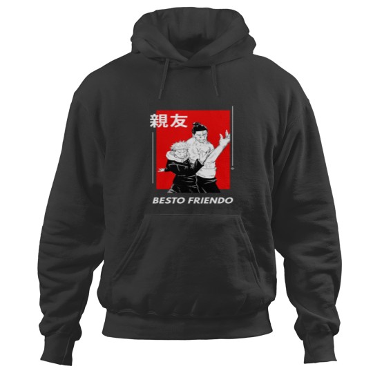 Discover Besto Friendo Itadori and Todo Pose Jujutsu no Kaisen Hoodies