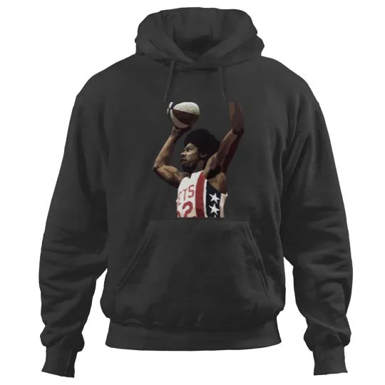 Discover Julius Erving of the New York Nets Hoodies