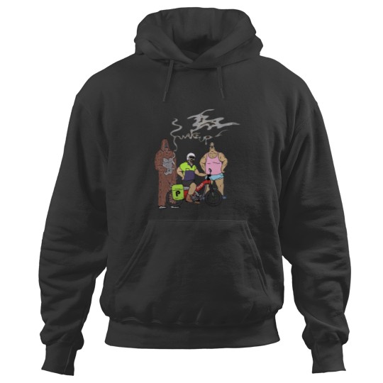 Discover Sassy Lez Mike Nolan Wake Up The Big Lez Show Hoodies