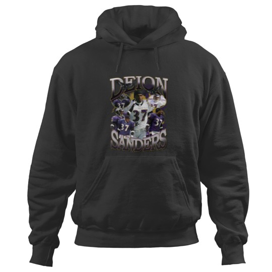 Discover Deion Sanders Ravens Vintage 90's Style Hoodies