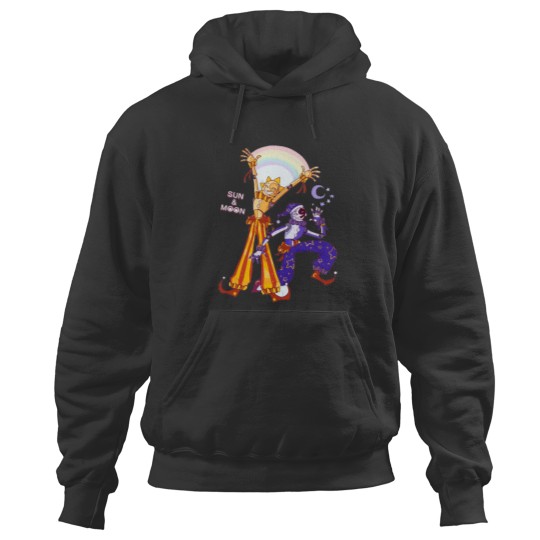 Discover Fnaf Security Breach Sun And Moon Hoodies