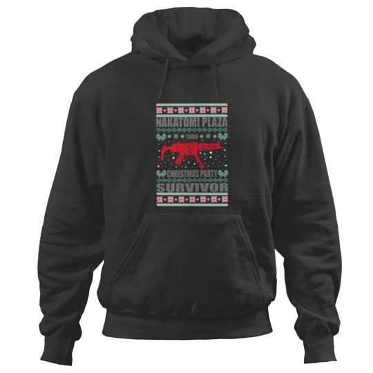 Discover Die Hard Ugly Christmas Sweater Hoodies