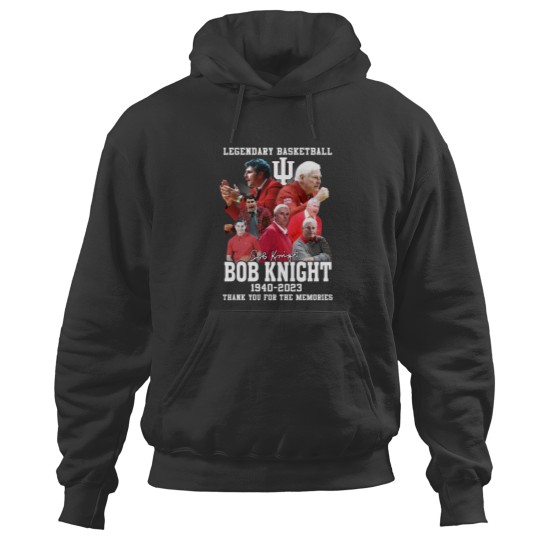 Discover Legendary Basketball Bob Knight 1940-2023 Thank You Hoodies