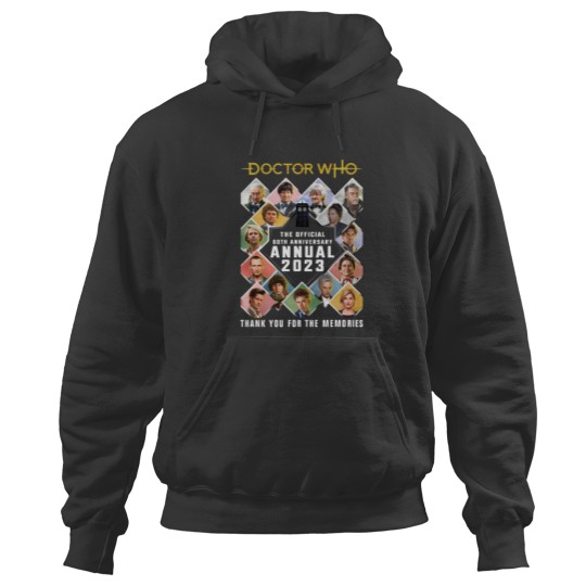 Discover Doctor Who 60th Anniversary 1963 ? 2023 Signature Hoodies