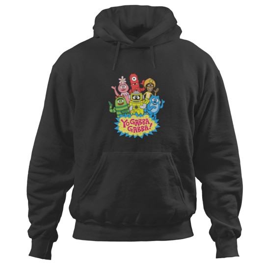 Discover yo gabba gabba characters  | Active Hoodies