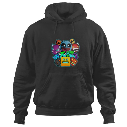 Discover Geometric Dash Hoodies