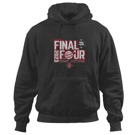 Discover San Diego State Aztecs Final Four Basketball Dunk Black Hoodies