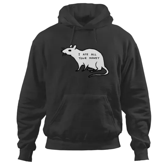 Discover david shrigley art rat Hoodies