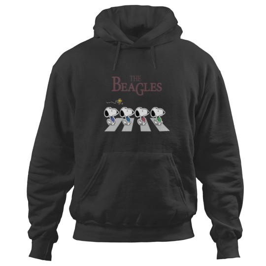 Discover The Beagles Abbey Road Inspired Hoodies, Snoopy Hoodies