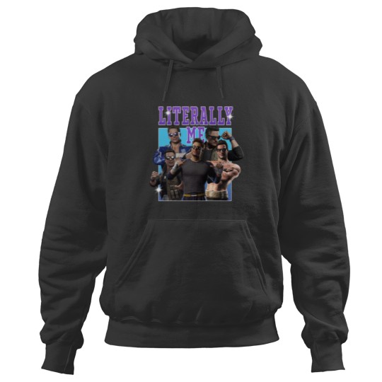 Discover Johnny Cage is Literally me Classic Hoodies, Johnny Cage Vintage Bootleg Hoodies