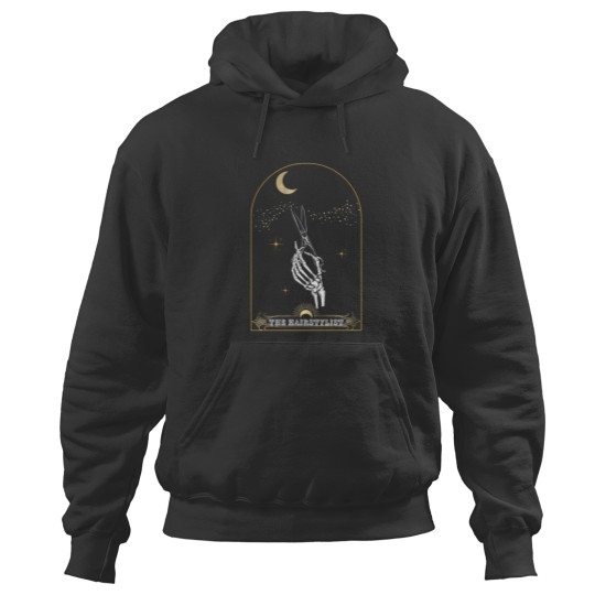 Discover Hairstylist Tarot Card Hoodies , Cool Hairdresser Hoodies