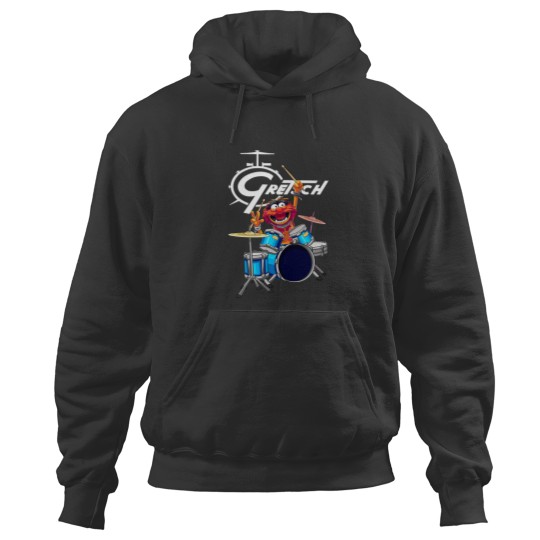 Discover The Muppet Show Animal Playing Gretsch Drums Hoodies