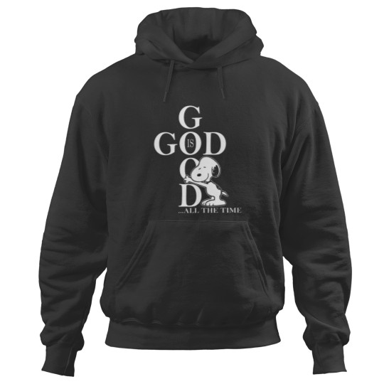 Discover God is Good Snoopy Print Hoodies