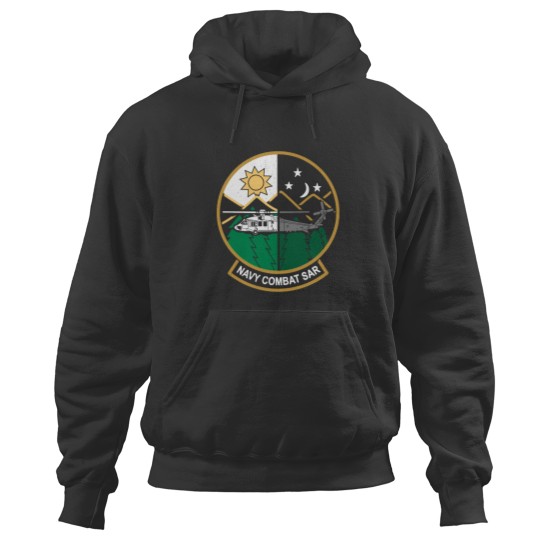 Discover Navy Combat SAR - Navy Combat Search And Rescue - Hoodies