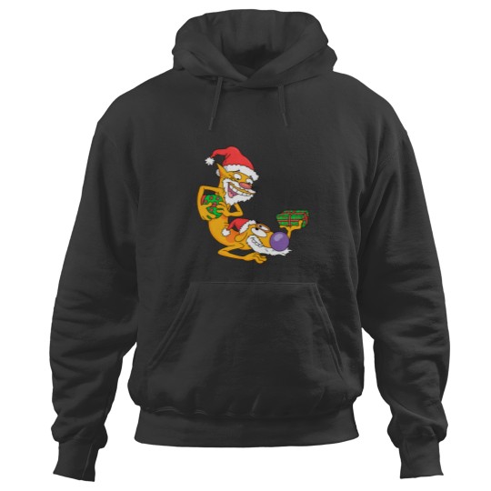 Discover catdog xmas Graphic Hoodies