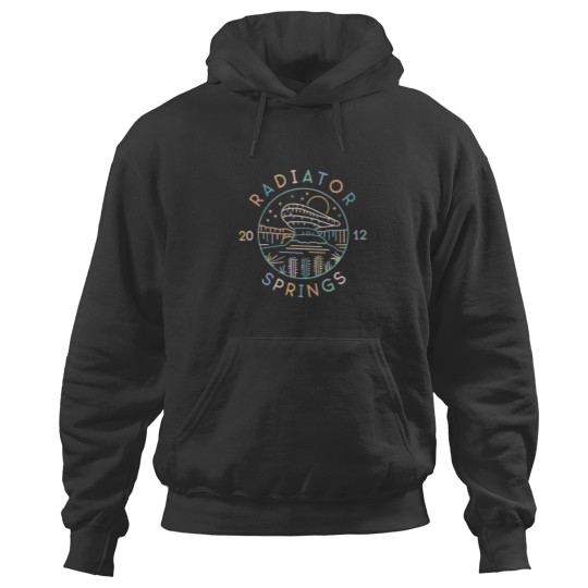 Discover Vintage Radiator Springs Hoodies, California Adventure Park Hoodies