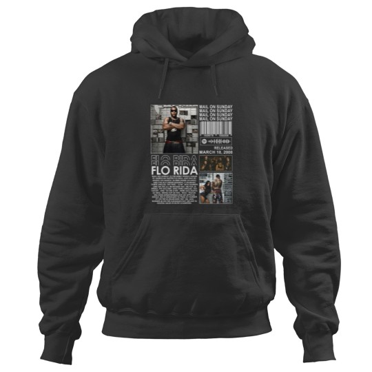 Discover Flo Rida Rap Hoodies, Mail On Sunday Album 90s Y2K Merch Vintage Rapper Hiphop