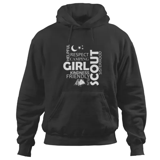 Discover Girl Scout Camping Hoodies