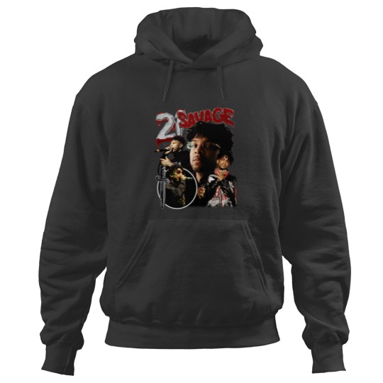 Discover Limited 21 Savage Vintage 90s Hoodies, Gift For Woman and Man Unisex Hoodies
