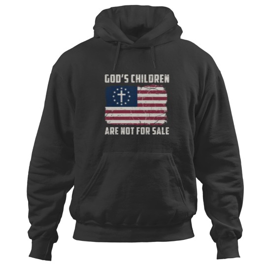 Discover God's Children Are Not For Sale Inspirational Hoodie