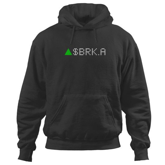 Discover Berkshire Hathaway Inc. Class A Stock Ticker Green - White Font | Active Hoodies