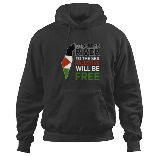 Discover From The River to The Sea Hoodies