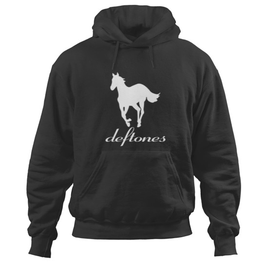 Discover Vintage Deftone White Pony Hoodies