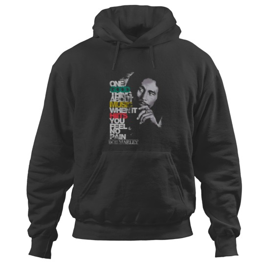 Discover Bob Marley Inspirational Quote Hoodie
