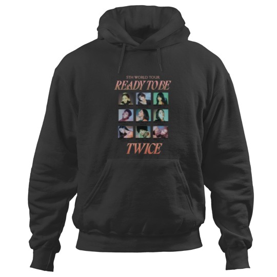 Discover Twice Ready To Be Hoodies, Twice 12th Album Hoodies