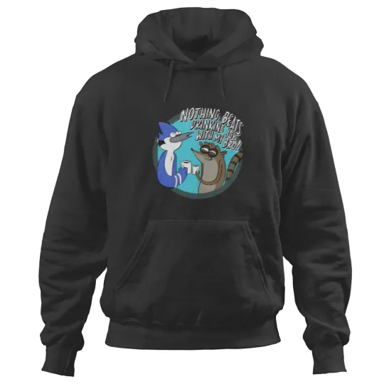 Discover Regular show Hoodies, Beer Hoodies unisex, Mordecai, Rigby men's, women's