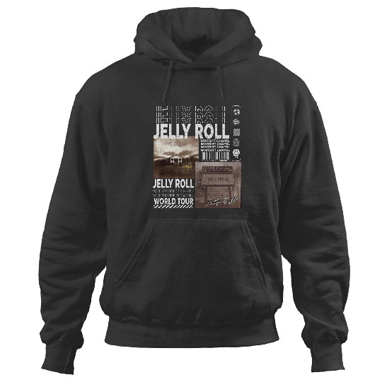 Discover Jelly Roll Music Hoodies, 90s Y2K Merch Vintage Jelly Roll